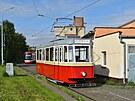 Historick� tramvaj 4MT p�ezd�van� Plech�� bude slou�it jako kav�rensk�.