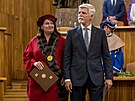 Prezident republiky Petr Pavel jmenoval nové profesorky a profesory. (21....