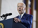 Americký prezident Joe Biden pronáí projev v Chicagu. (28. ervna 2023)