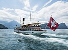 Stoleté parníky jsou pýchou Lucernského jezera.