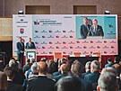 Premiér Petr Fiala na konferenci Nae bezpenost není samozejmost