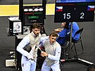 Alexander Choupenitch vyhrál proti Marku Totuekovi na Evropských hrách.