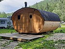 Sauna v kempu na Medv�d�n�.