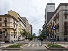 Ulice Volturno v Milán (13. ervna 2023)