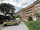 Ve Fakultn� nemocnici Bulovka se z��til do �achty v�tah pln� lidi. Zasahuj�c�...