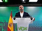 Pedseda krajn pravicové strany Vox Santiago Abascal (5. ervna 2023)