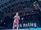 Rick Astley na festivalu Glastonbury (24. ervna 2023)