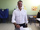 ecký expremiér a lídr konzervativní strany Nová demokracie (ND) Kyriakos...