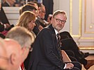 Premiér Petr Fiala na slavnostní konferenci ke 30 letm eské republiky (20....