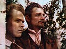 Eduard Cupák a Vladimír Rá ve filmu Stíbrný vítr (1954)