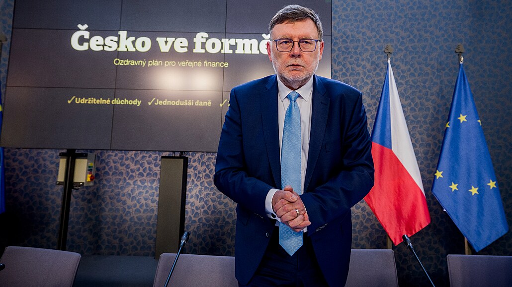 Za návrhem daového balíku stojí na prvním míst ministr financí Zbynk Stanjura.