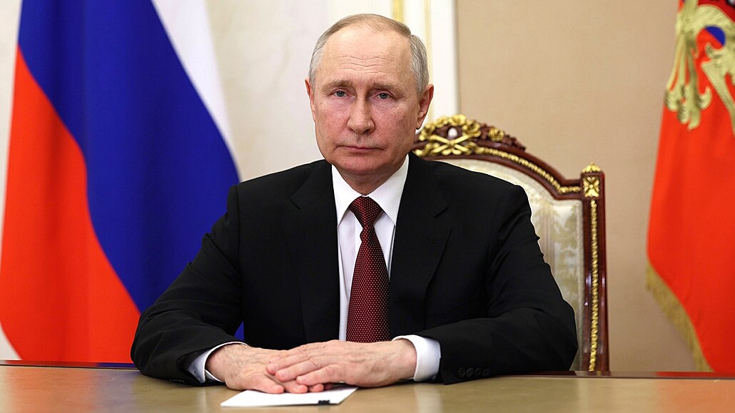 Ruský prezident Vladimir Putin. (26. ervna 2023)