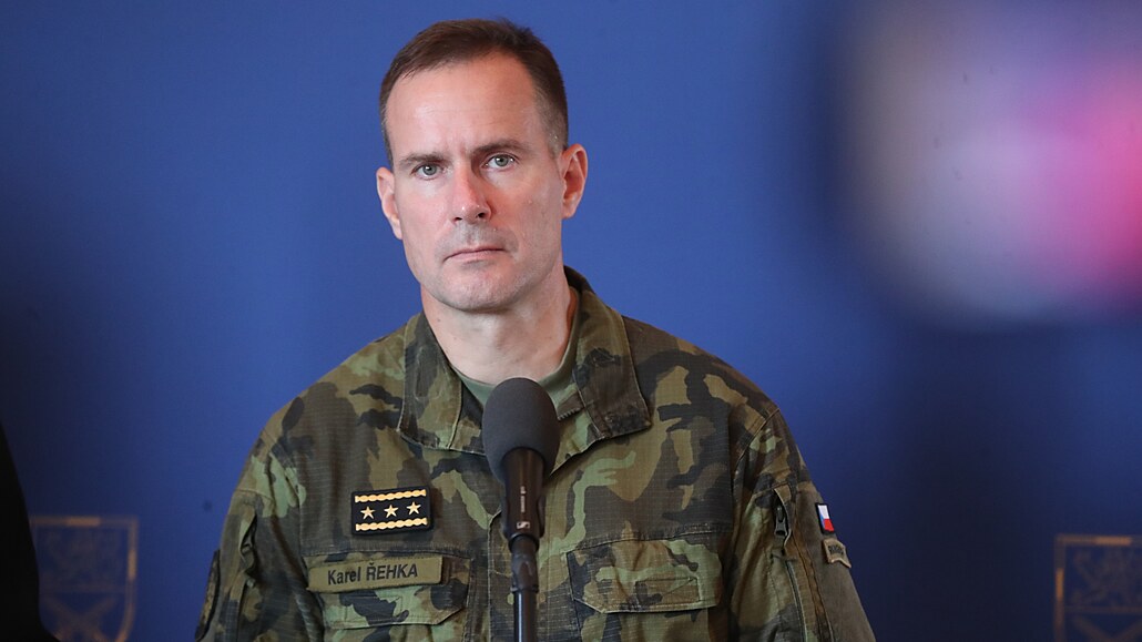 Náčelník generálního štábu Karel Řehka na konferenci ministerstva obrany a...