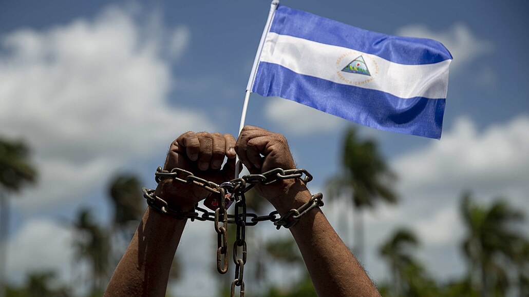 Nikaragujská opozice slaví proputní politických vz. (16. ervna 2019)