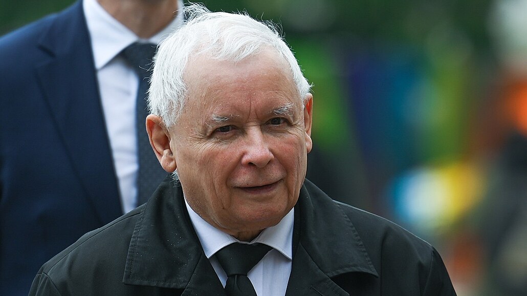 �éf polské strany Právo a spravedlnost (PiS) Jaroslaw Kaczy�ski (20. kv�tna...