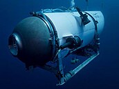 Ponorka Titan spolenosti OceanGate na snímku z ervence 2021