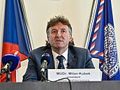 Šéf České lékařské komory Milan Kubek (20. června 2023).
