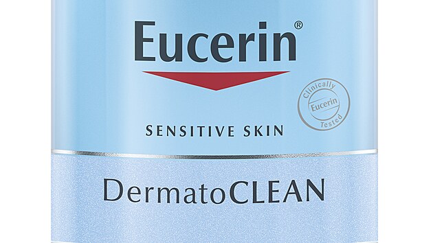 Odliova o Eucerin DermatoClean odstrauje vododoln i bn make-up, navc ple nijak nevysuuje. Cena 305 K