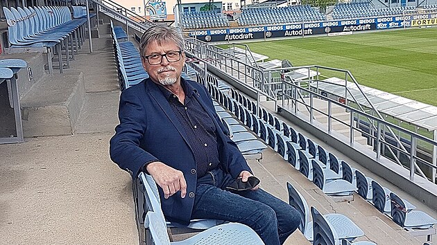 Vladimr Koubek - majitel fotbalovho klubu Dynamo esk Budjovice.