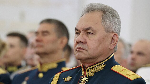Rusk ministr obrany Sergej ojgu (21. ervna 2023)