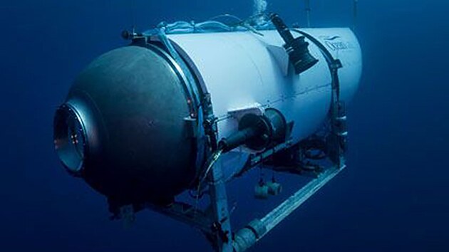 Ponorka Titan spolenosti OceanGate na snmku z ervence 2021