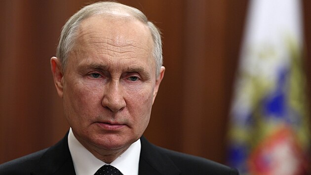 Rusk prezident Vladimir Putin (24. ervna 2023)