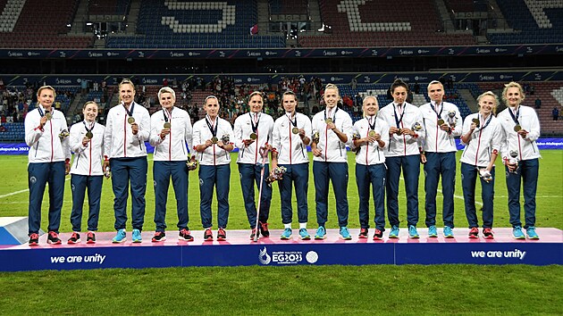 esk ragbistky vybojovaly na Evropskch hrch bronzov medaile.