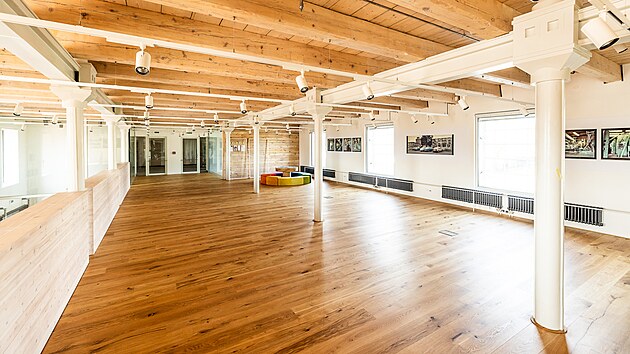 V�stavn� plochy Go��rovy galerie vznikly z b�val� ml�nice.