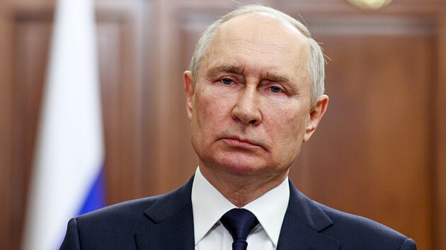 Putin ve svm projevu prohlsil, e vtina wagnerovc a jejich velitel jsou vlastenci, zrove se seel s vedenm ruskch bezpenostnch sloek. (26. ervna 2023)