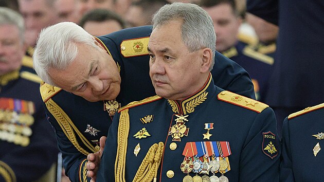 Rusk ministr obrany Sergej ojgu (21. ervna 2023)