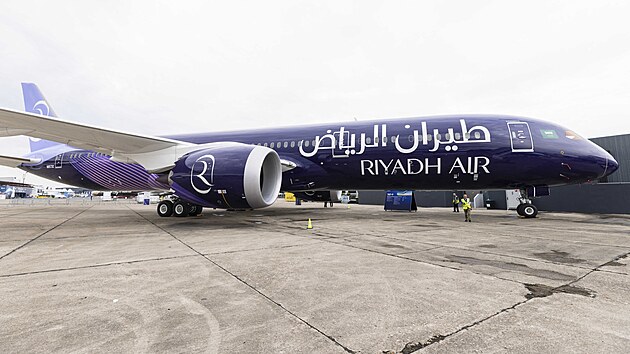 Boeing v barvch Riyadh Air (19. bezna 2023)