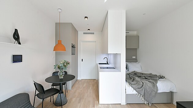 Nejmen�� s dispozic� 1+kk maj� 27 metr� �tvere�n�ch. 