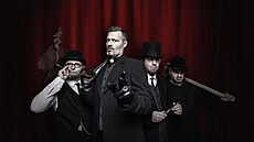 Brn�nskou kapelu Insania tvo�í frontman Petr Pálenský alias Poly (druhý zleva),...