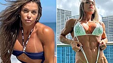 V posilovn je ena víc jak doma.