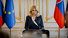 Slovenská prezidentka Zuzana aputová oznámila, e u po vyprení svého mandátu...