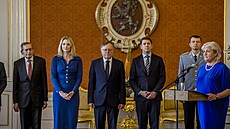 Prezident republiky Petr Pavel jmenoval na Praském hrad viceprezidentem NK...