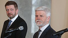 Prezident Petr Pavel a ministr vnitra Vít Rakuan