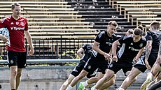 Sparantí fotbalisté zahájili v tréninkovém centru na Strahov pípravu na...