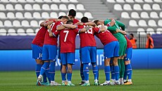 �e�tí fotbalisté do 21 let p�ed posledním zápasem skupiny na malém Euru proti...