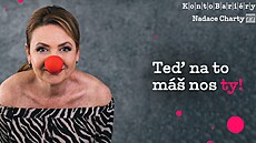 Jolana Voldánová v kampaní "Te na to má nos ty!"