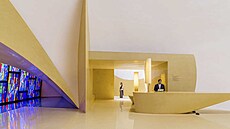 Luxusní hotel Roseate House v indickém Dillí