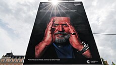 Poslední p�ípravy ve m�st� p�ed zahájením 57. ro�níku Mezinárodního filmového...