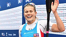 Aneka Paloudová mla z pátého místa na Evropských hrách v Krakov radost.