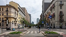Ulice Volturno v Milán (13. ervna 2023)