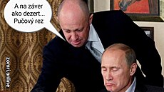 „Pučový řez“ Jevgenije Prigožina. (24. června 2023)