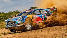 Ott Tänäk b�hem Safari Rallye Ke�a