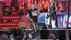 Axl Rose z Guns N' Roses na festivalu Glastonbury (24. ervna 2023)