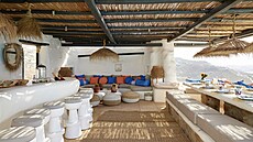 Vila podnikatele Charlese Worthingtona na eckém ostrov Mykonos.je na prodej...