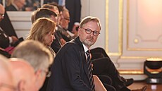 Premiér Petr Fiala na slavnostní konferenci ke 30 letm eské republiky (20....