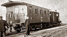 Unikátní parní lokomotiva M112.0 jezdila z áslavského místního nádraí do...